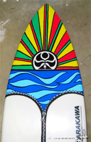 Unzip The Sunshine My Surfboard Art EA Nitro