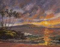 Ulua Beach Evening Wailea Maui