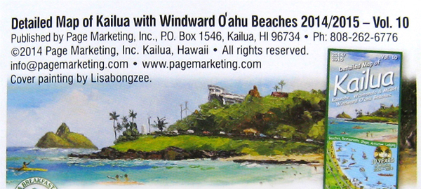 Kailua Map Cover Art
