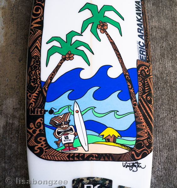 Tiki's In Converse My Surfboard Art EA Nitro