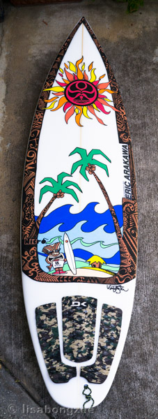 Tiki's In Converse My Surfboard Art EA Nitro