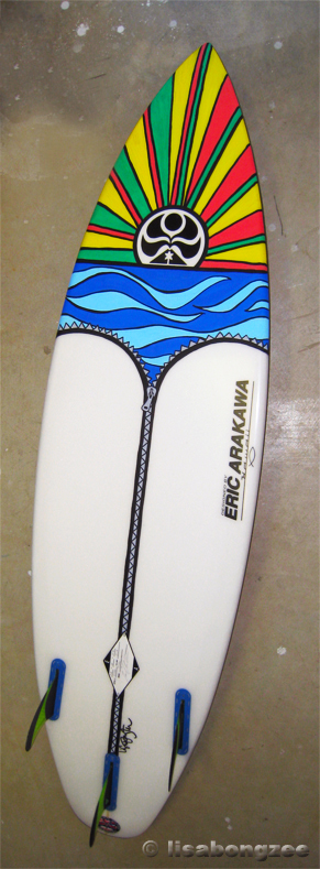 Unzip The Sunshine My Surfboard Art Nitro