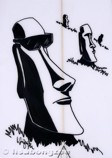 Rapa Nui My Surfboard Art Bandit