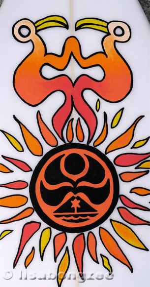 Rapa Nui My Surfboard Art Bandit