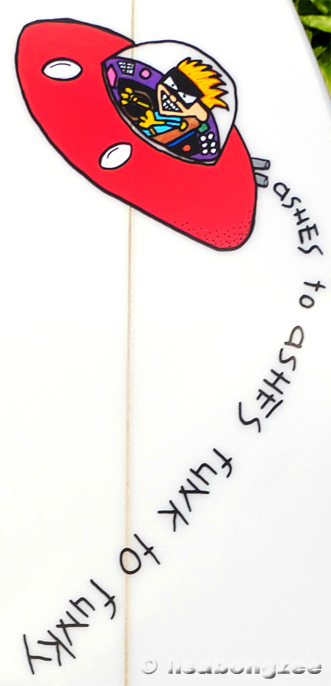 Ashes To Ashes My Surfboard Art Nitro