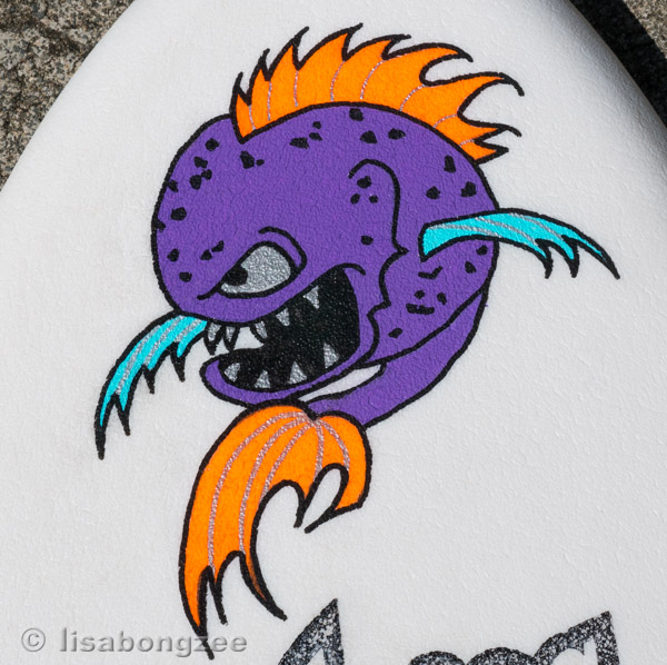 Round Nose Fish My Surfboard Art Odysea