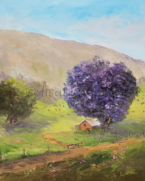  'Neath The Jacaranda