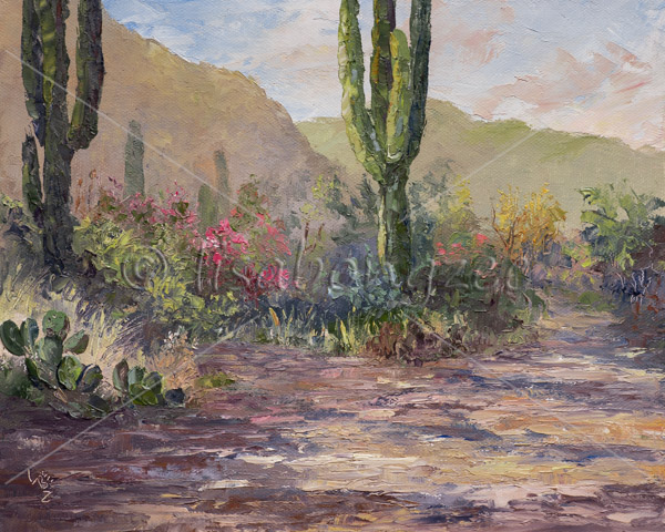 Chromatic Cactus Stroll