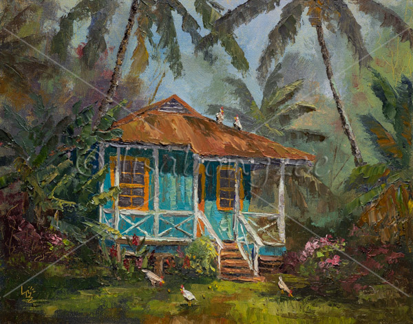 Tranquil Teal -n- Orange