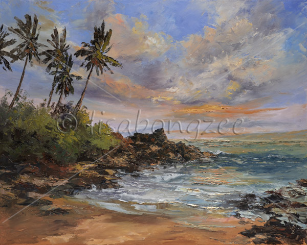 Secret Cove Sunset Pa'ako Beach Maui