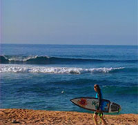 Morning Stoke Surfing Sandy's