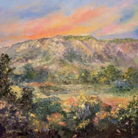 Sandia Sunset Sandia Peak Albuquerque New Mexico