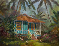 Tranquil Teal -n- Orange